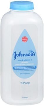 Johnson's Baby Powder with Naturally Derived Cornstarch, Aloe & Vitamin E for Delicate Skin, Hypoallergenic, Free of Parabens, Phthalates & Dyes for Gentle Baby Skin Care, 15 oz - Image 3
