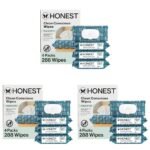 The Honest Company Hypoallergenic Multi-Use Baby Wipes for Sensitive Skin, Geo Mood, 288 Count - Image 20