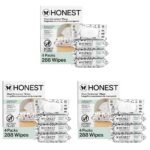 The Honest Company Hypoallergenic Multi-Use Baby Wipes for Sensitive Skin, Geo Mood, 288 Count - Image 22