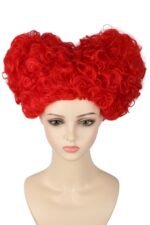 Black Removable Fluffy Beehive Wig for Girls or Women Witch Halloween Costume Wig - Image 6