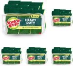 Scotch-Brite Heavy Duty Scrub Sponge, 6 Kitchen Sponges Designed for Tough Messes in the Kitchen that Last 3X Longer*, Best for Cast Iron Skillets and Outdoor Grills, Flexible, Durable, and Strong - Image 2