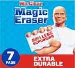 Mr. Clean Magic Eraser Sponge, All Purpose Cleaner, Cleaning Scrubber, Wall, Sneaker, Kitchen, Bathroom, Shower Cleaner, Cleaning Supplies, Melamine Sponge, Cleaning Pads, Extra Durable, 10ct - Image 4