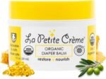 La Petite Creme French Organic Diaper Balm (1 oz) - Healing & Nourishing Diaper Cream - Gentle & Safe Liniment Baby Lotion - USDA Certified Organic - Baby Essentials for Newborn - Image 3