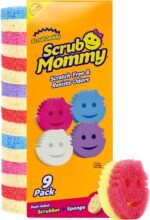 Scrub Daddy Scrub Mommy Sponges - Dish Scrubber + Non-Scratch Cleaning Sponges Kitchen, Bathroom + Multi-Surface Safe - Dual-Sided Dish Sponges for Scrubbing - Online Exclusive (3 Count) - Image 4