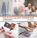 Nail Fingernail Toenail Clippers Set - Separate Personal Nail Cutter Set for Men and Women, Travel Finger Nail Clippers Adult Toe Nail Clipper Kit, Wedding Gifts Idea Engagement Gifts for Couples - Image 2