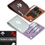 Nail Fingernail Toenail Clippers Set - Separate Personal Nail Cutter Set for Men and Women, Travel Finger Nail Clippers Adult Toe Nail Clipper Kit, Wedding Gifts Idea Engagement Gifts for Couples