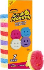 Scrub Daddy Scrub Mommy Sponges - Dish Scrubber + Non-Scratch Cleaning Sponges Kitchen, Bathroom + Multi-Surface Safe - Dual-Sided Dish Sponges for Scrubbing - Online Exclusive (3 Count) - Image 5