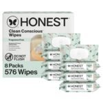 The Honest Company Hypoallergenic Multi-Use Baby Wipes for Sensitive Skin, Geo Mood, 288 Count - Image 15