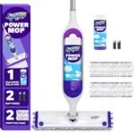 Swiffer PowerMop Multi-Surface Mop Kit for Floor Cleaning, Fresh Scent, Mopping Kit Includes PowerMop, 2 Mopping Pad Refills, 1 Floor Cleaning Solution with Fresh Scent and 2 Batteries - Image 14