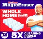 Mr. Clean Magic Eraser Sponge, All Purpose Cleaner, Cleaning Scrubber, Wall, Sneaker, Kitchen, Bathroom, Shower Cleaner, Cleaning Supplies, Melamine Sponge, Cleaning Pads, Extra Durable, 10ct - Image 7
