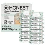 The Honest Company Hypoallergenic Multi-Use Baby Wipes for Sensitive Skin, Geo Mood, 288 Count - Image 12