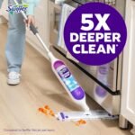 Swiffer PowerMop Multi-Surface Mop Kit for Floor Cleaning, Fresh Scent, Mopping Kit Includes PowerMop, 2 Mopping Pad Refills, 1 Floor Cleaning Solution with Fresh Scent and 2 Batteries - Image 9