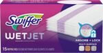 Swiffer WetJet Hardwood Floor Cleaner Spray Mop Pad Refill, Bathroom Cleaning Supplies, Hardwood Floor Cleaner, Multi Surface, 24 Count - Image 6