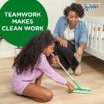 Swiffer Sweep + Mop, Wet Pads Refill, Floor Cleaner for Dirt, Dust, Hair, Cleaning Cloths for Mopping Home, Bathroom, Kitchen, All Purpose Multi-Surface Floor Wipes, Fresh, 24ct - Image 8