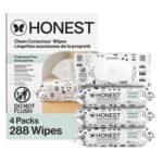 The Honest Company Hypoallergenic Multi-Use Baby Wipes for Sensitive Skin, Geo Mood, 288 Count - Image 13