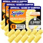 Swiffer Dusters Heavy Duty Multi-Surface Duster Refills for Cleaning, Unscented, 11 Count