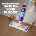 Swiffer PowerMop Multi-Surface Mop Kit for Floor Cleaning, Fresh Scent, Mopping Kit Includes PowerMop, 2 Mopping Pad Refills, 1 Floor Cleaning Solution with Fresh Scent and 2 Batteries - Image 8