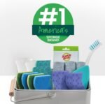 Scotch-Brite Zero Scratch Scrub Sponge, 6 Kitchen Sponges for Cleaning Around the Home, Bathroom & More, Scratch-free Dish Scrubber, Multi-surface Safe, Best for Nonstick Pots and Pans - Image 10