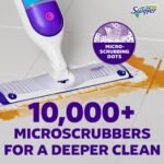 Swiffer PowerMop Multi-Surface Mop Kit for Floor Cleaning, Fresh Scent, Mopping Kit Includes PowerMop, 2 Mopping Pad Refills, 1 Floor Cleaning Solution with Fresh Scent and 2 Batteries - Image 3