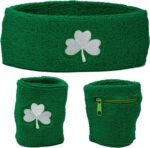Funny Guy Mugs Party/Rage Unisex Sweatband Set (3-Pack: 1 Headband & 2 Wristbands) - Image 4