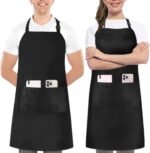 Utopia Kitchen 2 Pack Bib Apron, Adjustable with 2 Pockets, Water and Oil Resistant, Cooking Kitchen Chef Apron for Women Men - Image 5