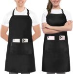 Utopia Kitchen 2 Pack Bib Apron, Adjustable with 2 Pockets, Water and Oil Resistant, Cooking Kitchen Chef Apron for Women Men - Image 15