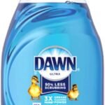 Dawn Ultra Original Dish Soap Refill Jug, Large Size Original Blue Liquid Dishwashing Detergent, Powerful Dawn Dish Soap for Grease, 51.5 oz