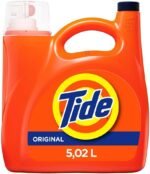 Tide Laundry Detergent Liquid, Original Scent, 64 Loads, 80 FL OZ, Works on 100% of Common Stains, Laundry Soap, Liquid Laundry Detergent - Image 3