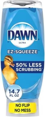 Dawn EZ-Squeeze Ultra Dish Soap, Dishwashing Liquid, Original, Dish Soap Refill, 22 fl oz - Image 2