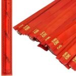 52USA Disposable Bamboo Chopsticks (100 Sets) - 9'' Long, UV Treated, Individually Wrapped Japanese and Chinese Wooden Chopsticks Bulk