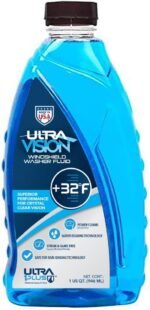 Windshield Washer Fluid, Ready-to-Use Pre-Mixed Formula, Streak-Free Cleaning for Crystal-Clear Visibility, All-Weather Performance, +32°F, 1 Gallon