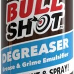 Bull Shot Degreaser Pro, Foaming Degreaser & Grime Remover, Heavy-Duty, AS SEEN ON TV, Residue-Free, Shake, Point & Spray, Emulsifies Grease, Oil Splatters, Glue, Tape Residue & More - Made in the USA