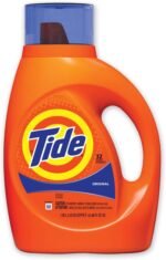 Tide Laundry Detergent Liquid, Original Scent, 64 Loads, 80 FL OZ, Works on 100% of Common Stains, Laundry Soap, Liquid Laundry Detergent - Image 27
