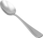 Basics Stainless Steel Dinner Knives with Round Edge, Silverware, Table Knives, Restaurant Quality, Pack of 12, Silver