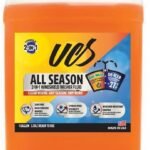 UCS 2-in-1 Windshield Washer Fluid 2-Pack (1 Gallon Each, 256 fl oz Total) – Ready to Use, Streak-Free Formula, All-Weather Cleaning, Removes Bugs, Dirt & Road Grime – Premium Windshield Cleaner