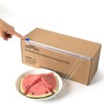 Plastic Food Wrap Thick Enough for daily use Stronger for Comercial Use Durable With Slide Cutter 12"wide 2000 Feet long Home and Commercial Use Food Service