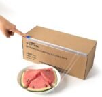 Plastic Food Wrap Thick Enough for daily use Stronger for Comercial Use Durable With Slide Cutter 12"wide 2000 Feet long Home and Commercial Use Food Service - Image 7