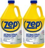 Zep Commercial 1041688 Antibacterial Disinfectant Cleaner with lemon , 1 gal Bottle - Image 2