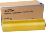 Plastic Food Wrap Thick Enough for daily use Stronger for Comercial Use Durable With Slide Cutter 12"wide 2000 Feet long Home and Commercial Use Food Service - Image 4