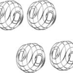 4pcs Stainless Steel Spring Balls Shaker Cup Balls Mixing Wire Whisk Protein Mixing for Shaker Cup Mixer
