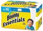 Bounty Essentials Select-A-Size Paper Towels, 6 Double Rolls, White, 108 Sheets Per Roll - Image 3