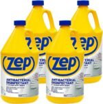 Zep Commercial 1041688 Antibacterial Disinfectant Cleaner with lemon , 1 gal Bottle - Image 3