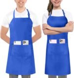 Utopia Kitchen 2 Pack Bib Apron, Adjustable with 2 Pockets, Water and Oil Resistant, Cooking Kitchen Chef Apron for Women Men - Image 3