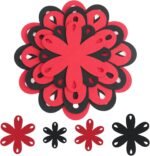 20 Pcs Felt Pot and Pan Protectors Larger & Thicker Colorful Pot Separators Pads 9/12/14/16 Inch for Stacking and Protecting Glassware, Cookware and More (Refreshing) - Image 2