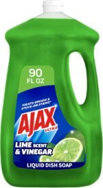 Ajax Ultra Liquid Dish Soap Orange Scent, Triple Action, 90 fl oz Bottle