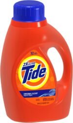 Tide Laundry Detergent Liquid, Original Scent, 64 Loads, 80 FL OZ, Works on 100% of Common Stains, Laundry Soap, Liquid Laundry Detergent - Image 29