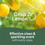 Clorox Disinfecting Wipes for Allergy Season, Bleach-Free, Multi-Surface Cleaner, Antibacterial, Fresh Scent & Crisp Lemon, 75 Count Each, Pack of 3 - Image 4