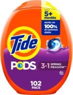 Tide PODS laundry detergent pacs, 3-in-1 Stain Remover, Odor Fighter, Color Protector, 112 Count, HE compatible, Original Scent - Image 2