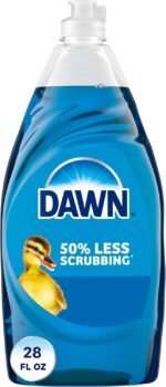Dawn Ultra Original Dish Soap Refill Jug, Large Size Original Blue Liquid Dishwashing Detergent, Powerful Dawn Dish Soap for Grease, 51.5 oz - Image 10
