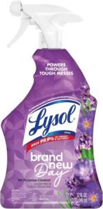 Lysol All Purpose Cleaner Spray, Multi-Purpose Disinfecting Spray, Kitchen & Bathroom Cleaner, Lemon Breeze Scent, 32 Fl Oz - Image 2